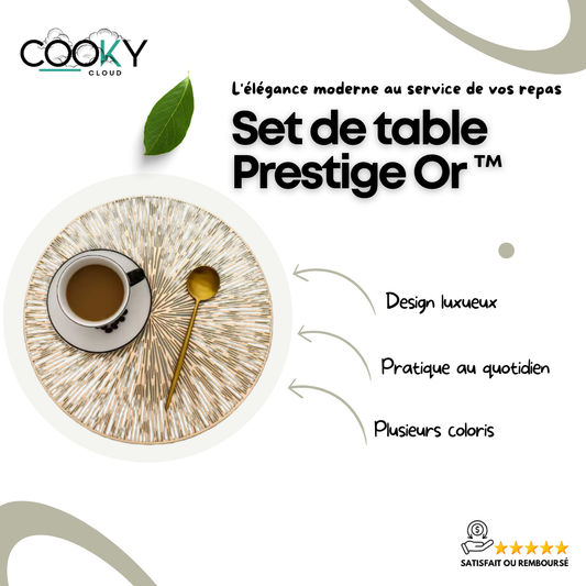 Set de table Prestige Or™