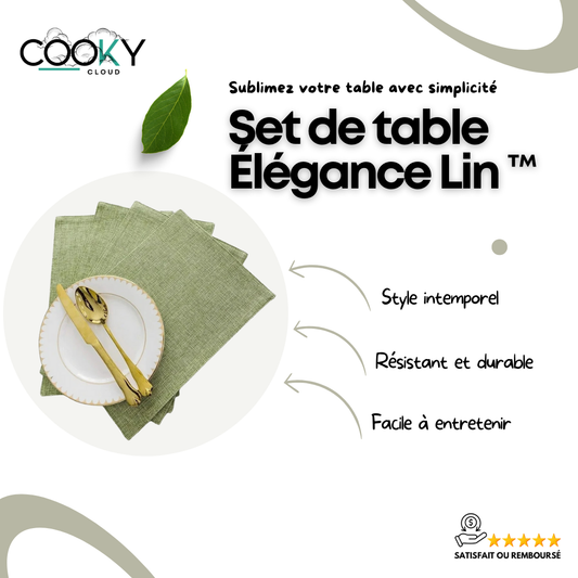 Set de table Élégance Lin