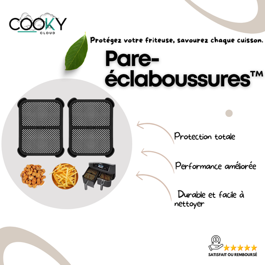 Pare-éclaboussures pour Air Fryer - Lot de 2