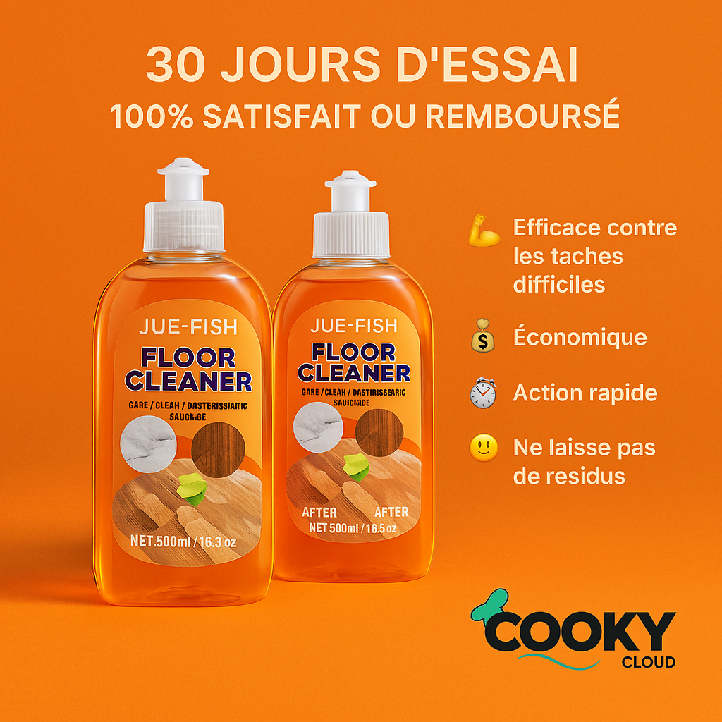 FloorCleaner - Puissant nettoyant désinfectant pour sols
