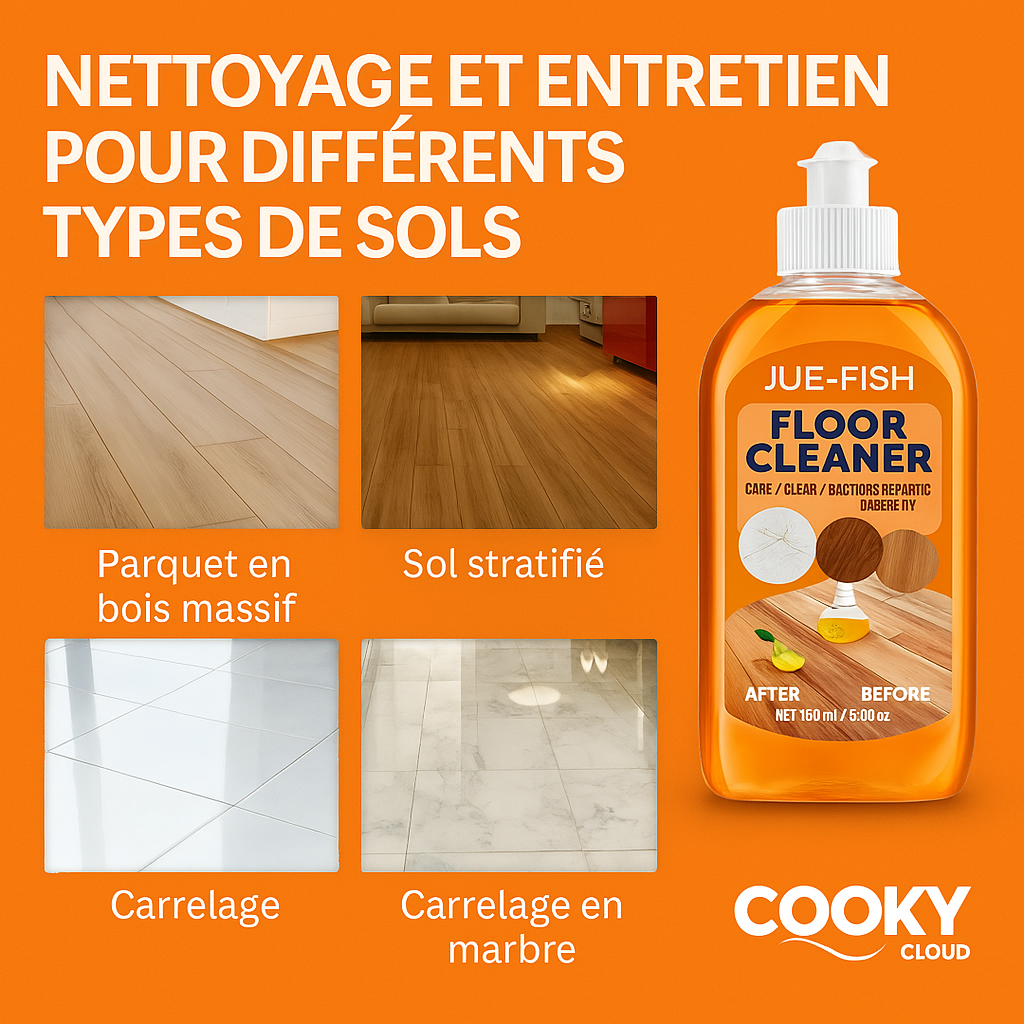 FloorCleaner - Puissant nettoyant désinfectant pour sols