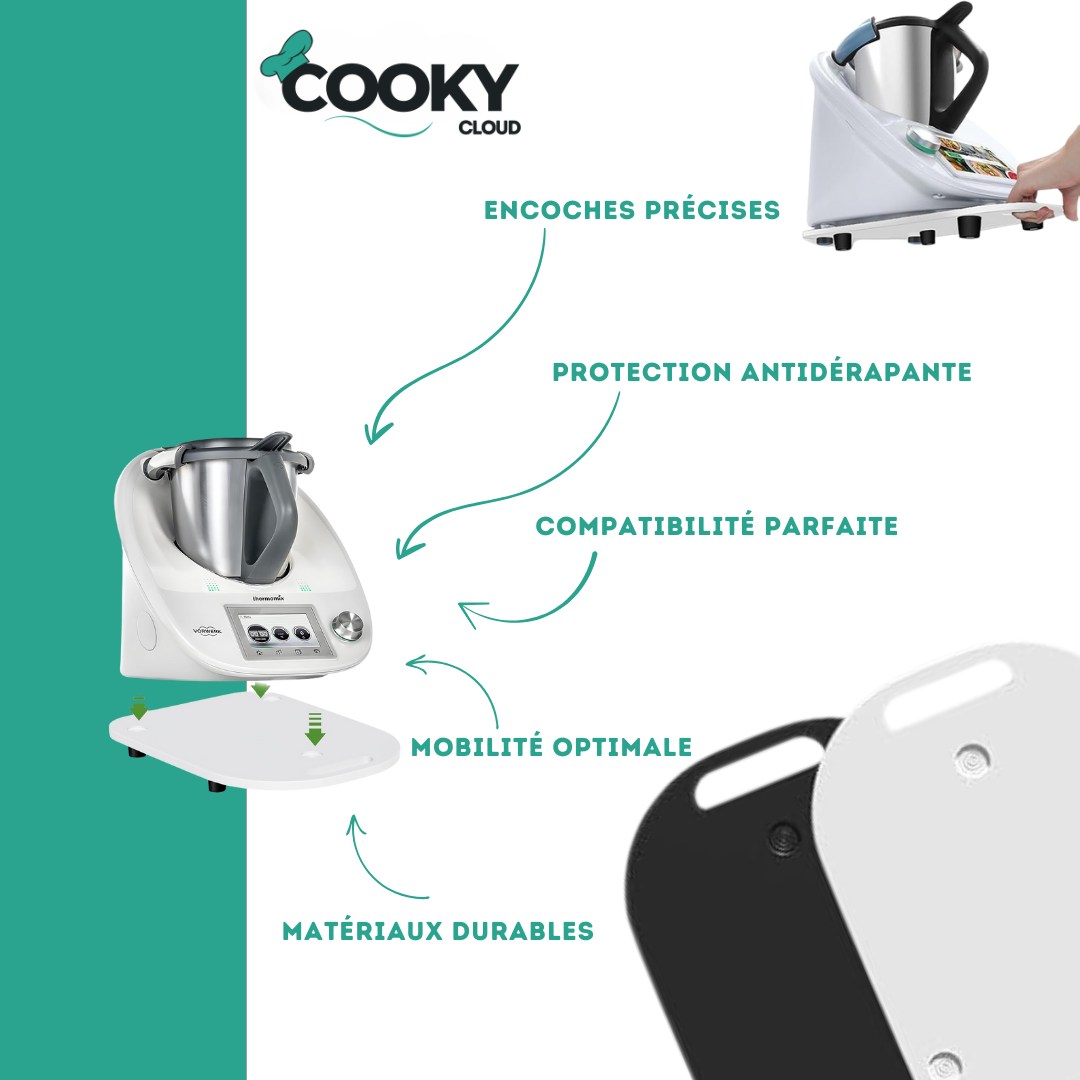 Planche Coulissante pour Thermomix
